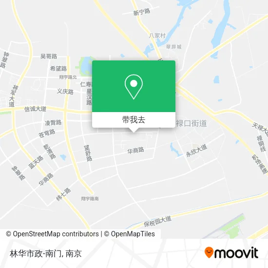 林华市政-南门地图