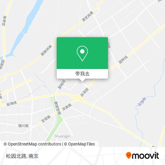 松园北路地图