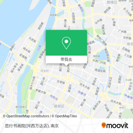思行书画院(河西万达店)地图