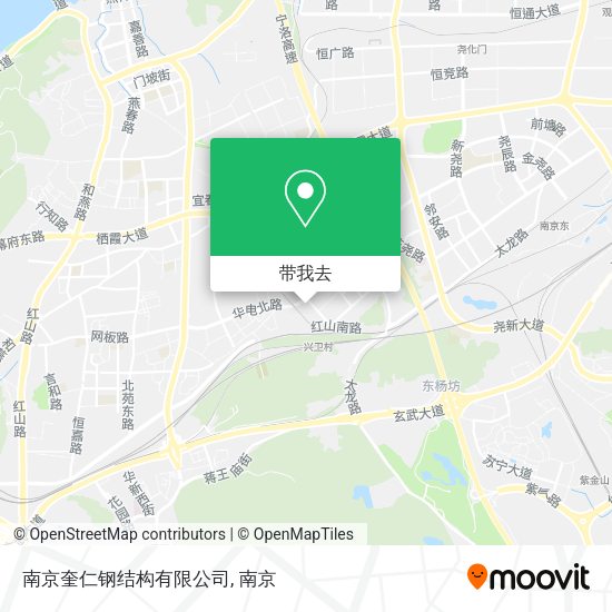 南京奎仁钢结构有限公司地图