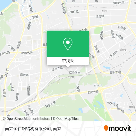 南京奎仁钢结构有限公司地图