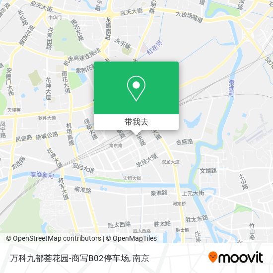 万科九都荟花园-商写B02停车场地图