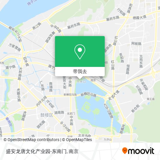 盛安龙唐文化产业园-东南门地图
