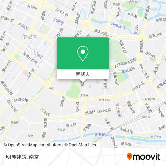 明麓建筑地图
