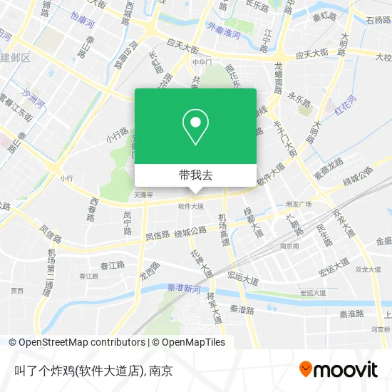 叫了个炸鸡(软件大道店)地图
