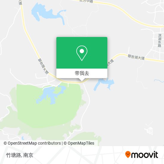 竹塘路地图