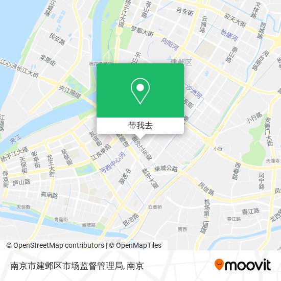南京市建邺区市场监督管理局地图