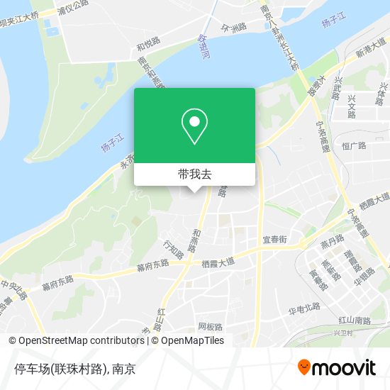 停车场(联珠村路)地图