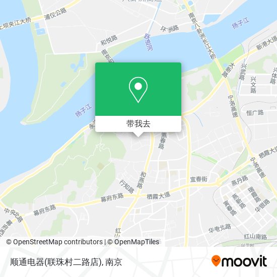 顺通电器(联珠村二路店)地图