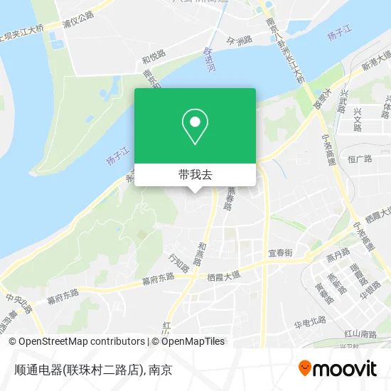 顺通电器(联珠村二路店)地图