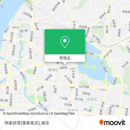 韩家炒货(童家巷店)地图