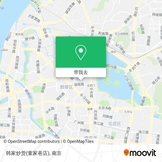 韩家炒货(童家巷店)地图