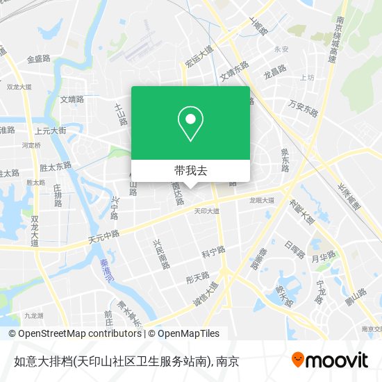如意大排档(天印山社区卫生服务站南)地图