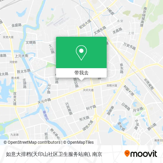 如意大排档(天印山社区卫生服务站南)地图