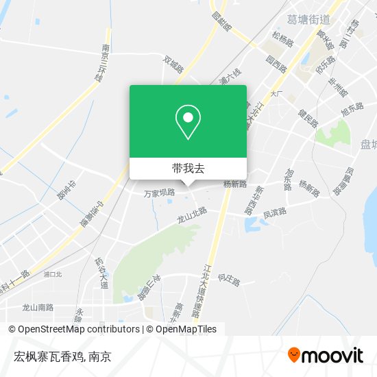 宏枫寨瓦香鸡地图