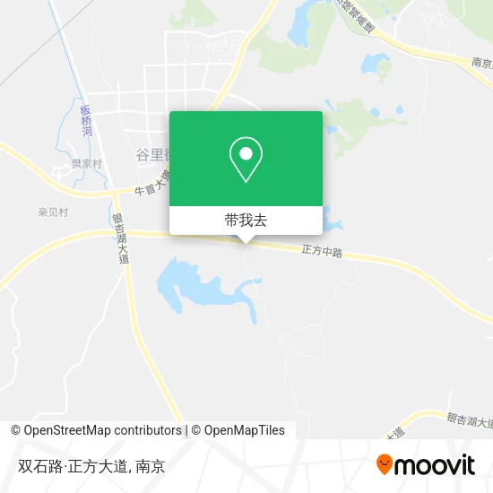 双石路·正方大道地图