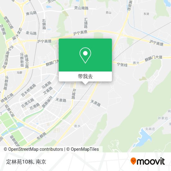 定林苑10栋地图