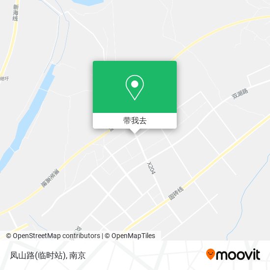 凤山路(临时站)地图