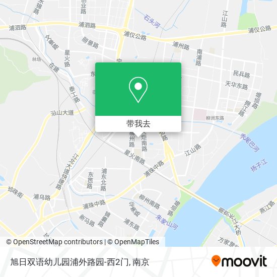 旭日双语幼儿园浦外路园-西2门地图