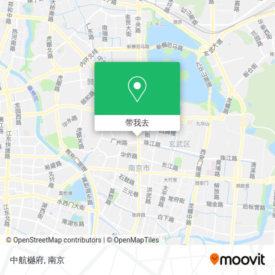 中航樾府地图