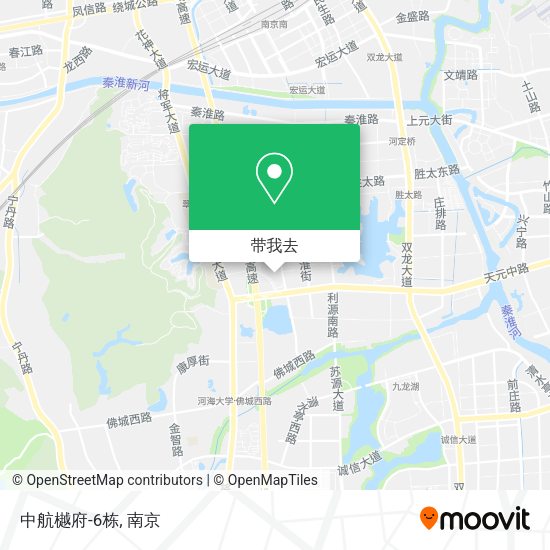 中航樾府-6栋地图