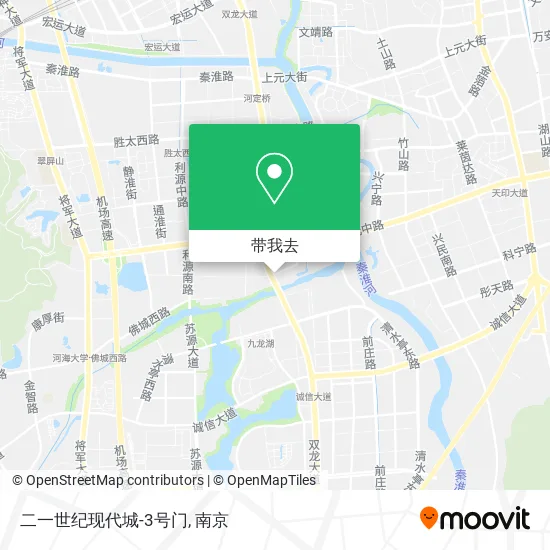 二一世纪现代城-3号门地图