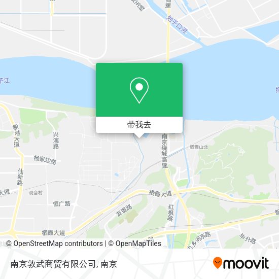 南京敦武商贸有限公司地图