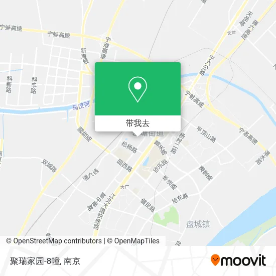 聚瑞家园-8幢地图