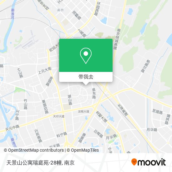 天景山公寓瑞庭苑-28幢地图