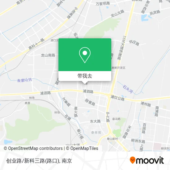 创业路/新科三路(路口)地图