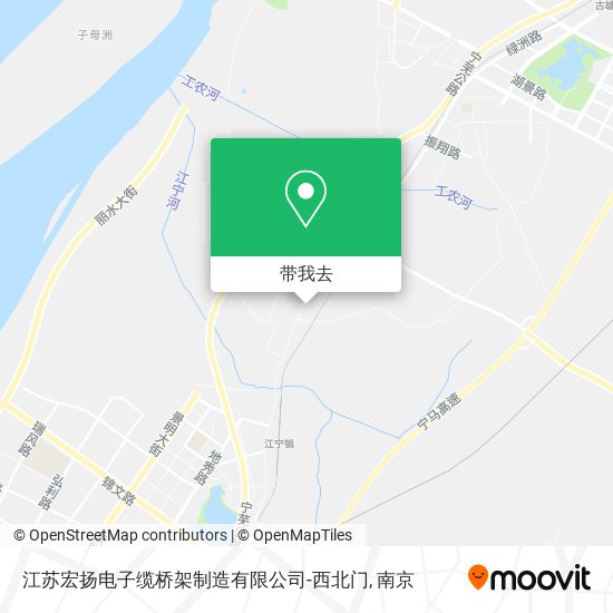 江苏宏扬电子缆桥架制造有限公司-西北门地图