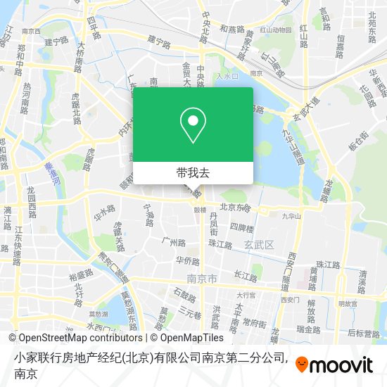 小家联行房地产经纪(北京)有限公司南京第二分公司地图
