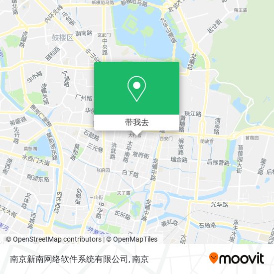 南京新南网络软件系统有限公司地图