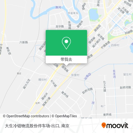 大生冷链物流股份停车场-出口地图