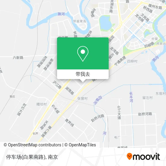 停车场(白果南路)地图