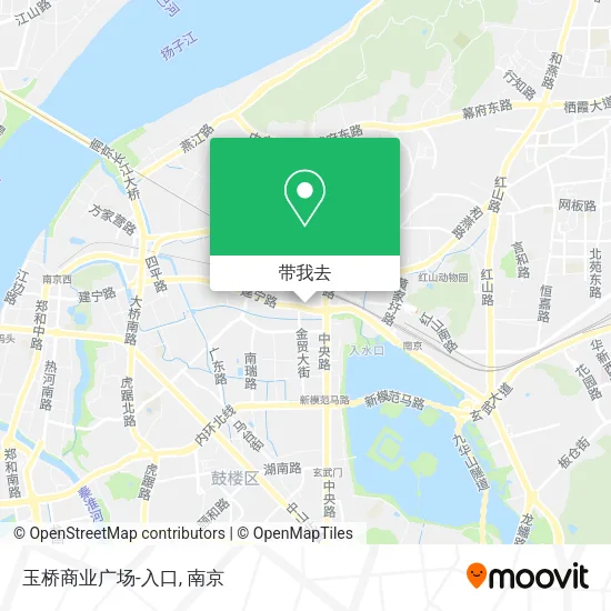 玉桥商业广场-入口地图