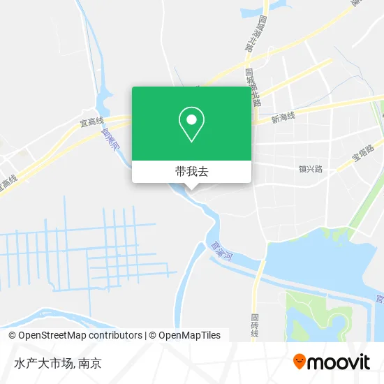 水产大市场地图