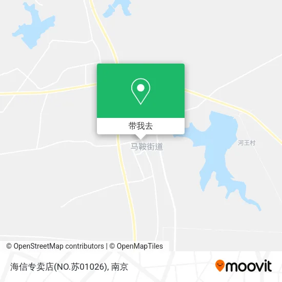 海信专卖店(NO.苏01026)地图