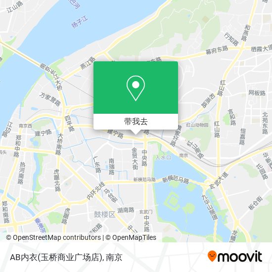 AB内衣(玉桥商业广场店)地图