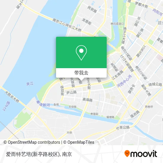 爱而特艺培(新亭路校区)地图