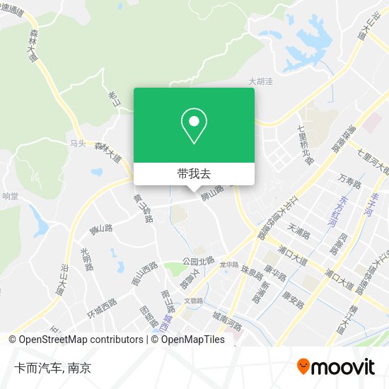 卡而汽车地图