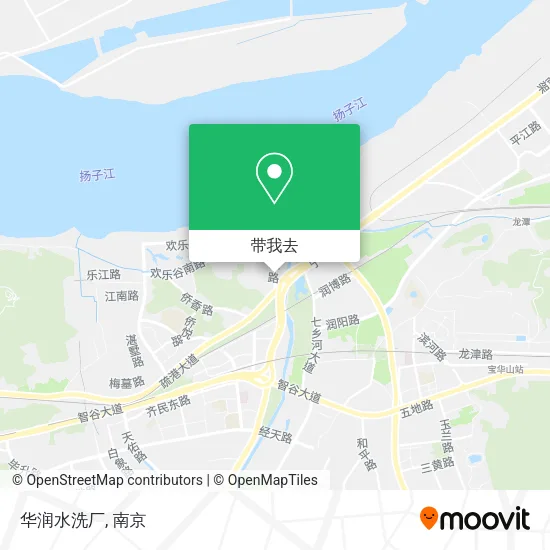 华润水洗厂地图