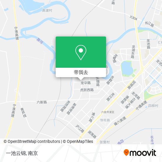 一池云锦地图