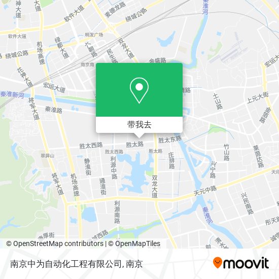 南京中为自动化工程有限公司地图