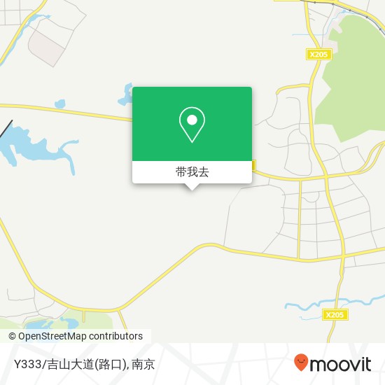 Y333/吉山大道(路口)地图
