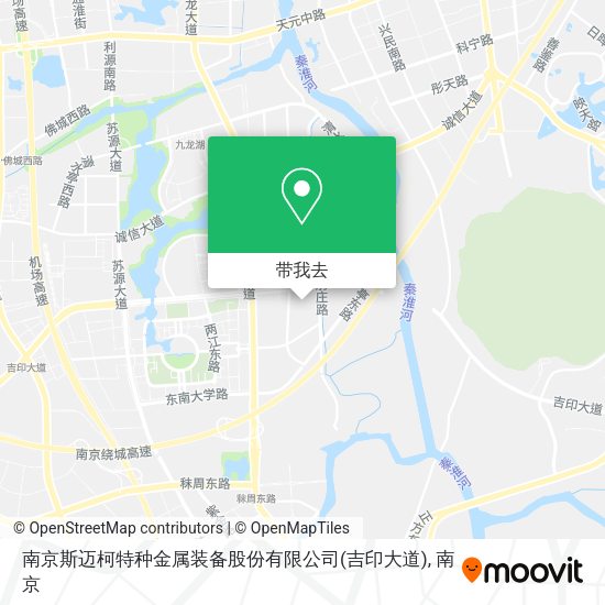 南京斯迈柯特种金属装备股份有限公司(吉印大道)地图