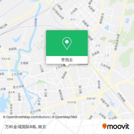 万科金域国际8栋地图