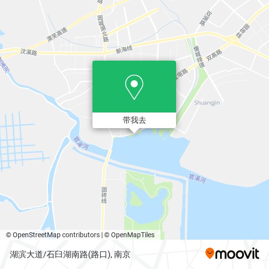 湖滨大道/石臼湖南路(路口)地图