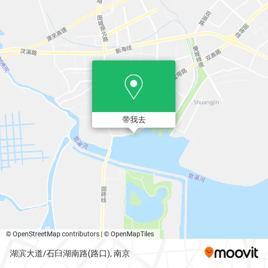 湖滨大道/石臼湖南路(路口)地图