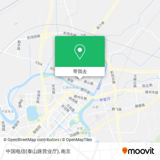 中国电信(泰山路营业厅)地图